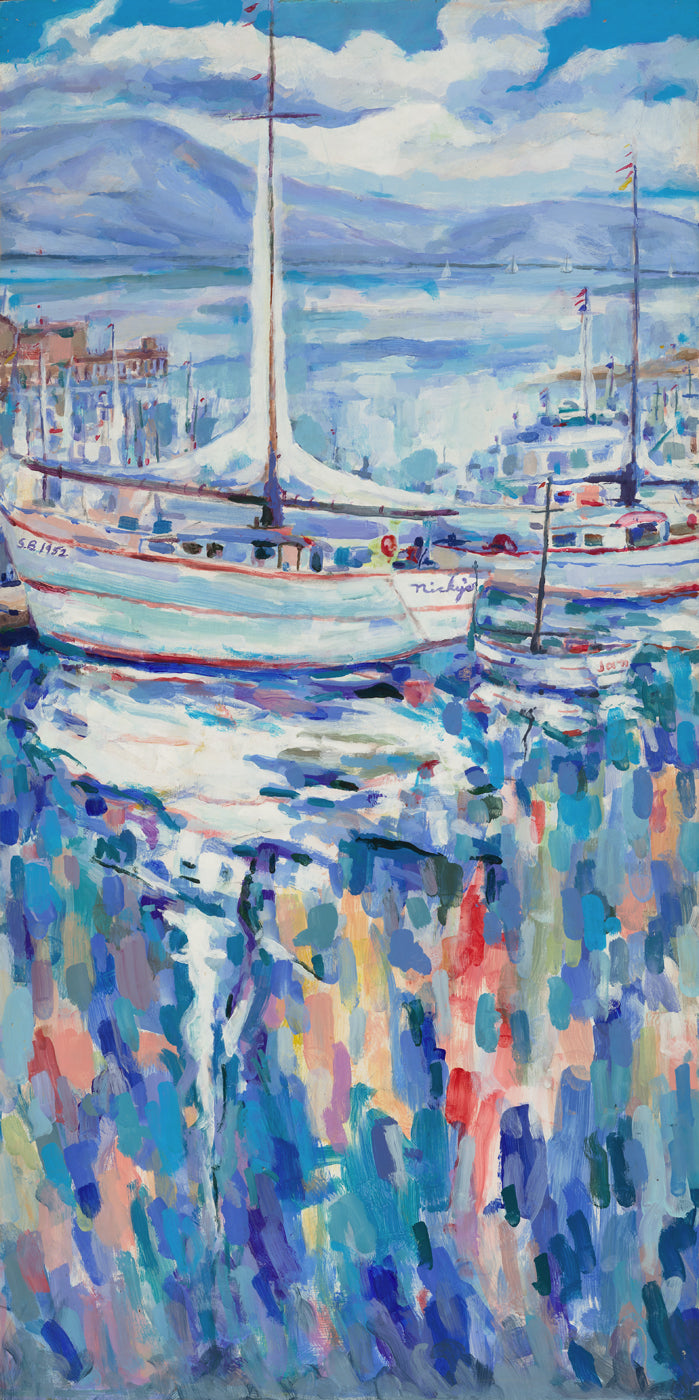 Santa Barbara Marina Triptych